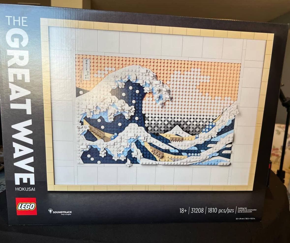 The Great Wave lego